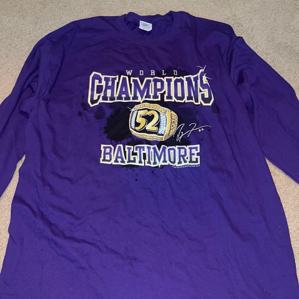 Ravens Super Bowl long sleeve shirt